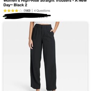 A New Day black trousers size 2